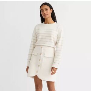 Loft Bouclé Mini Skirt